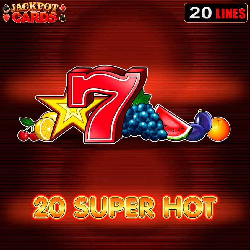 20 Super Hot — інформаційна картка гри в огляді Allwin UA